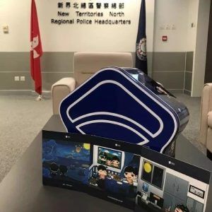 香港警察中秋收到了来自大陆警察的心意！